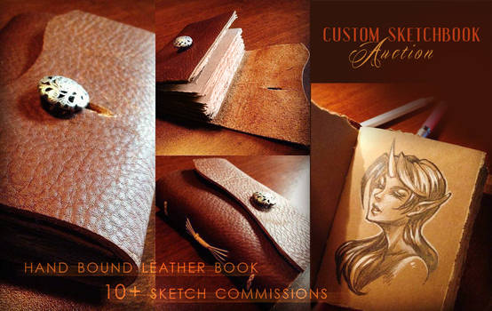 Custom Sketchbook Commission Auction - OVER