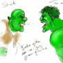 Shrek vs Hulk