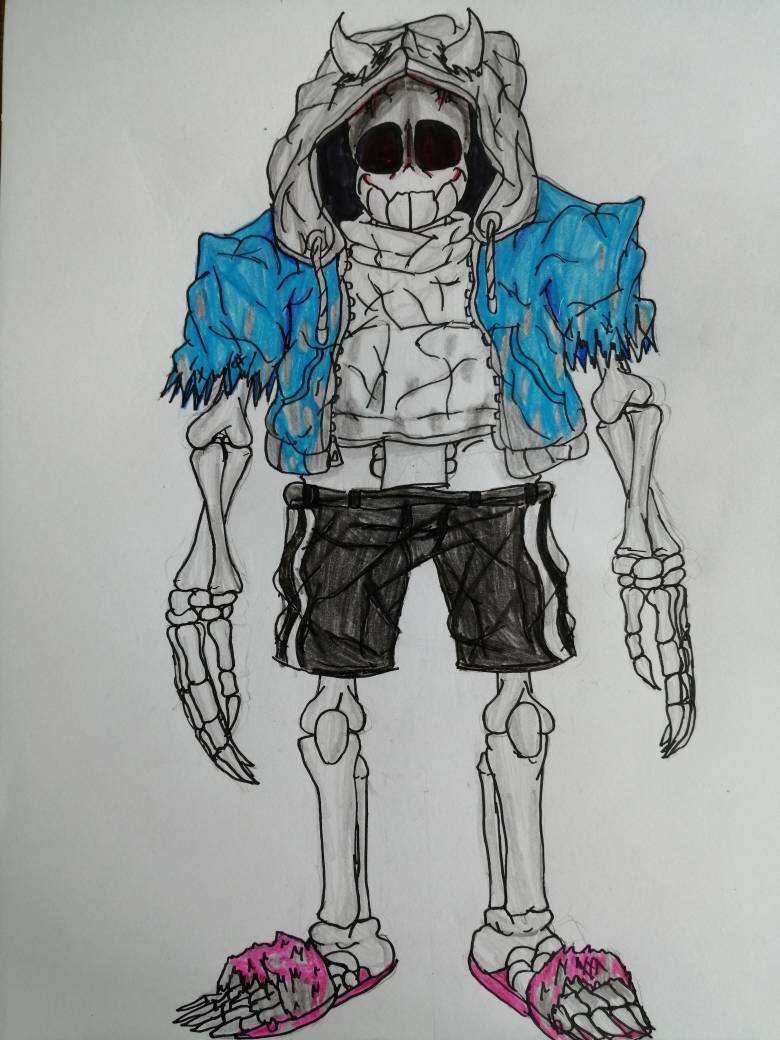 Canon!DustDust Sans x Fanon!DustDust Sans by AARONMEGAGAMER05 on DeviantArt