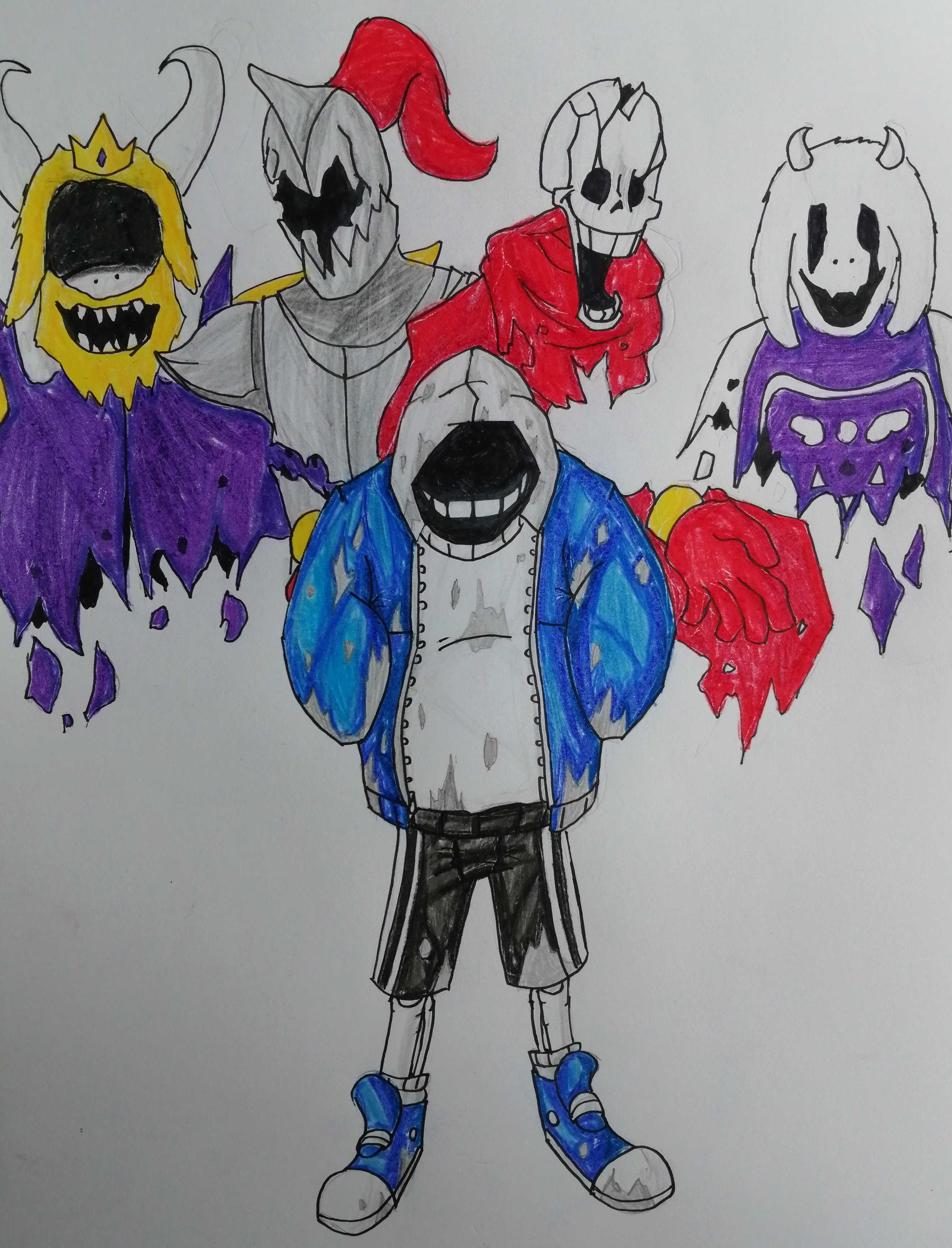 Dusttale] Hyper! Dust Sans by txd3466 on DeviantArt