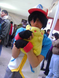 cosplay de satoshi pokemon best wishes