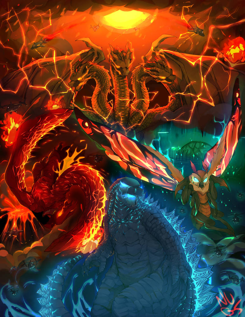 Godzilla: King Of The Monsters . by nugget-nugs35 on DeviantArt
