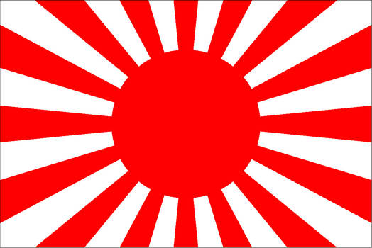 JAPANESE Raising sun flug