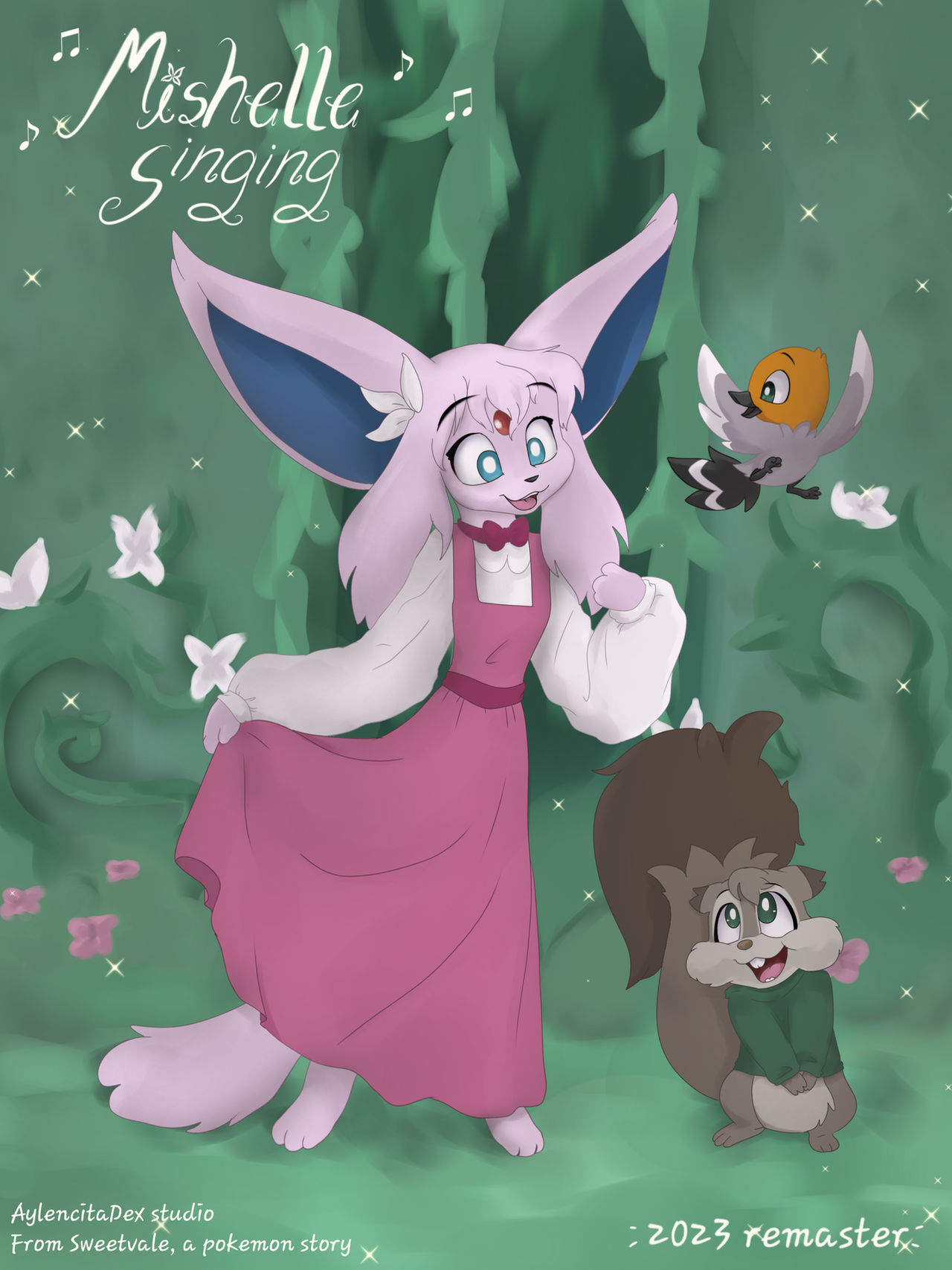 Mishelle singing 2023 remaster poster by AylencitaDexOfficial on DeviantArt