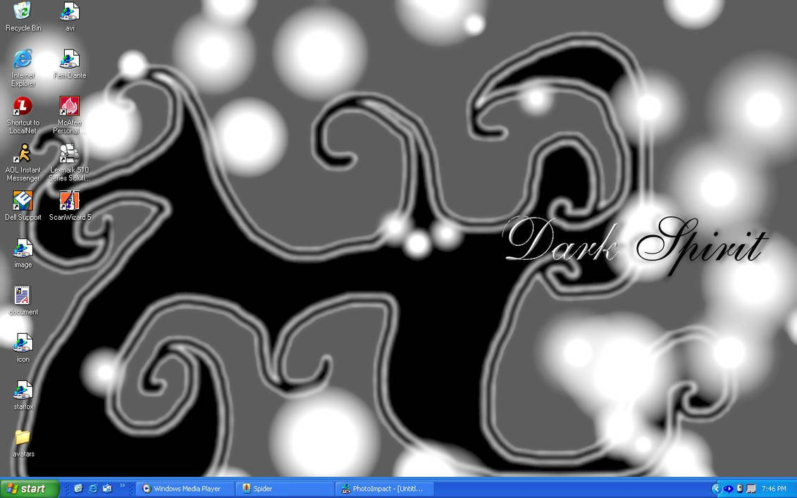 Dark Spirit desktop