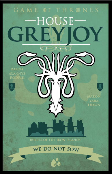 Game of Thrones - House Greyjoy