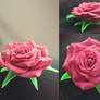 .: Realistic Pink Rose :.