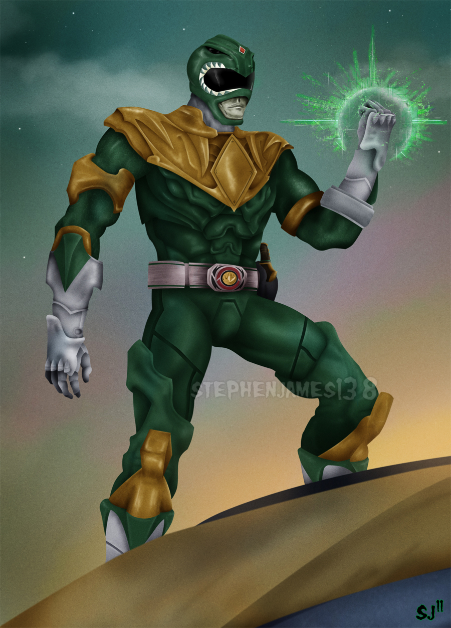 Go Green Ranger Go. by StephenJames138 on DeviantArt