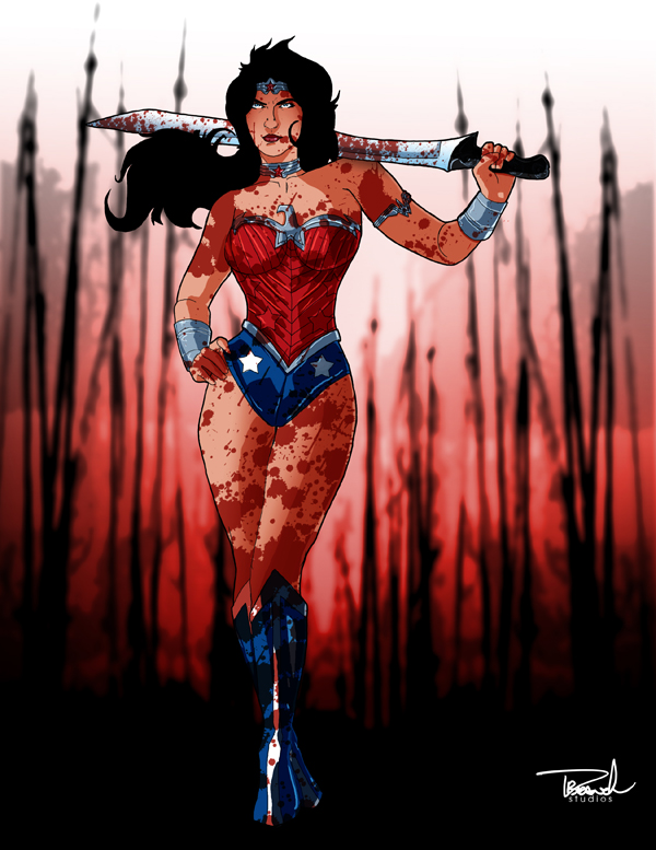 Wonder Woman 3 by tsbranch on deviantART  Wonder woman comic, Wonder woman  art, Wonder woman