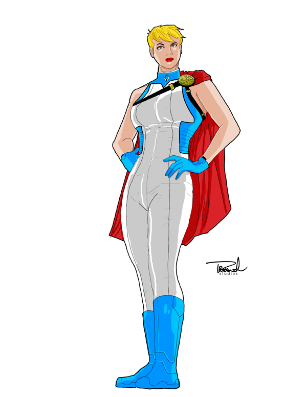 Power Girl Redesign with some Rules