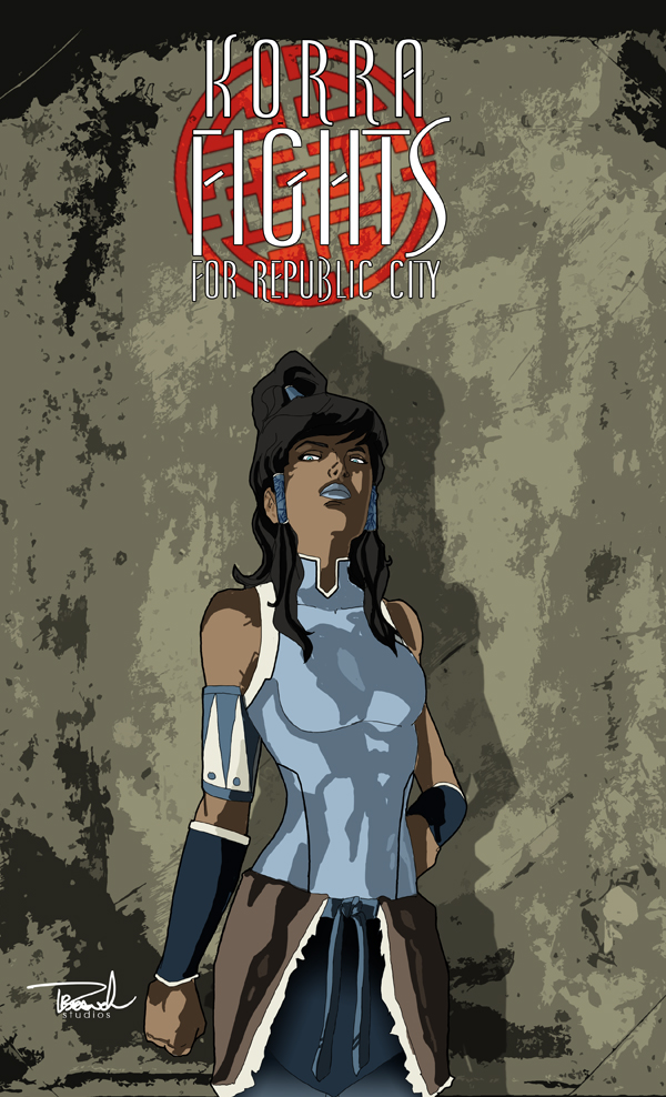 Korra Fights for Republic City