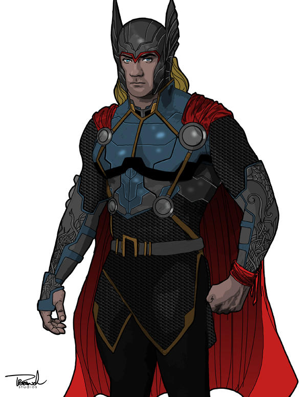 Marvel Thor Deviantart Thor by tsbranch on DeviantArt