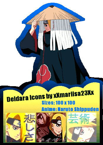 Deidara Icons