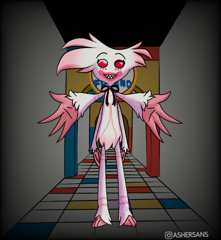 Angel Dust as Scary Mommy Long Legs by JosephPlus2001 on DeviantArt