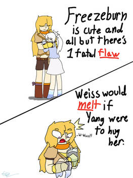 [Rwby] Freezeburn's biggest flaw