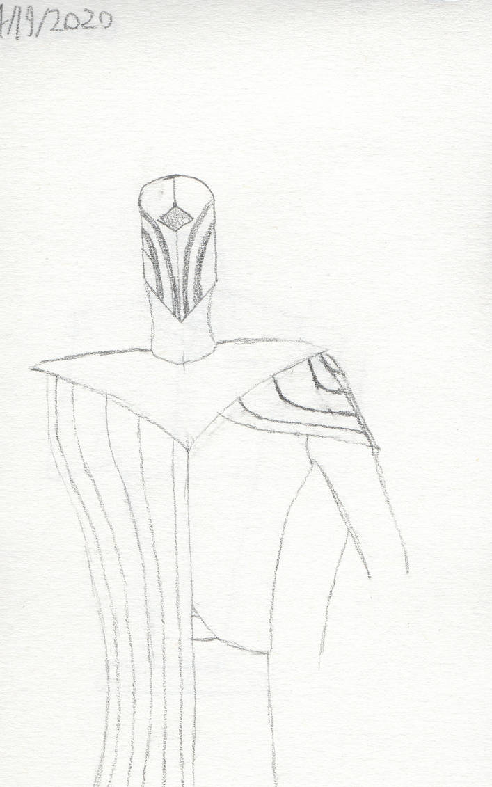 Masque Wizard Sketch by ShakurasEnderArt on DeviantArt