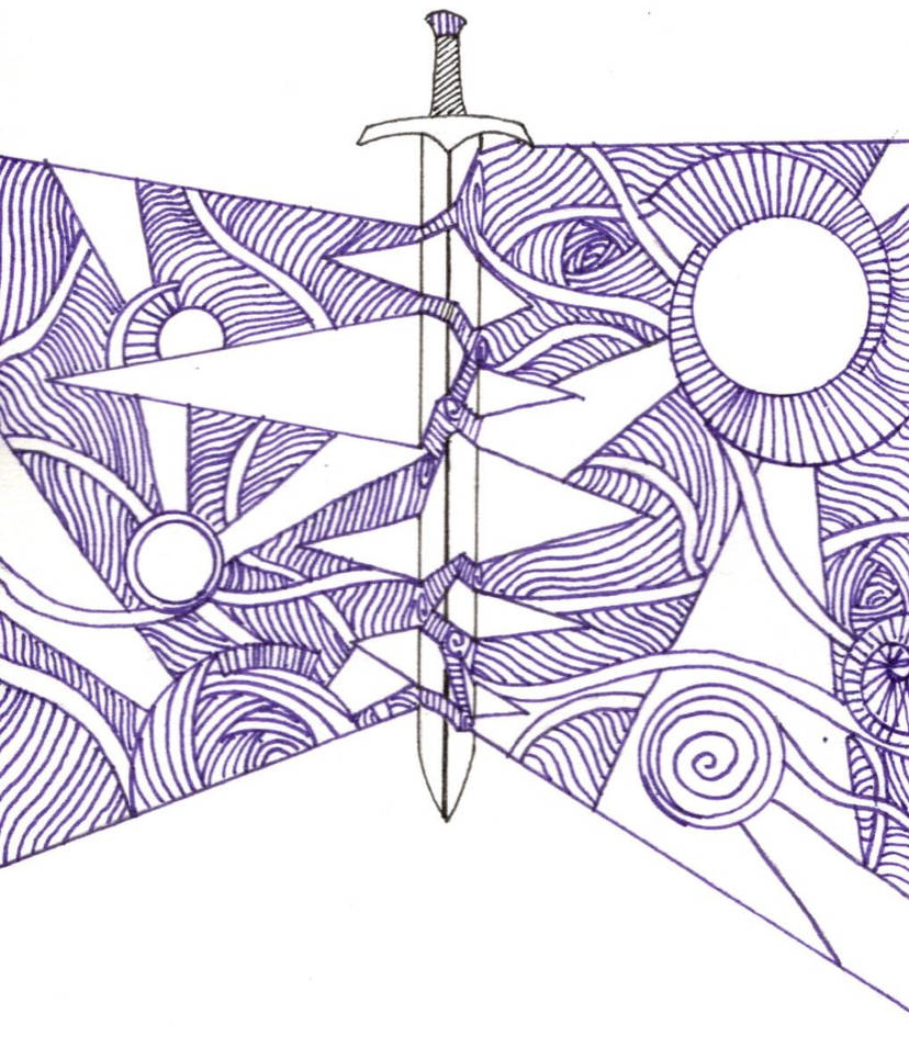 Swordtember Day 17: Fragmented by ShakurasEnderArt on DeviantArt