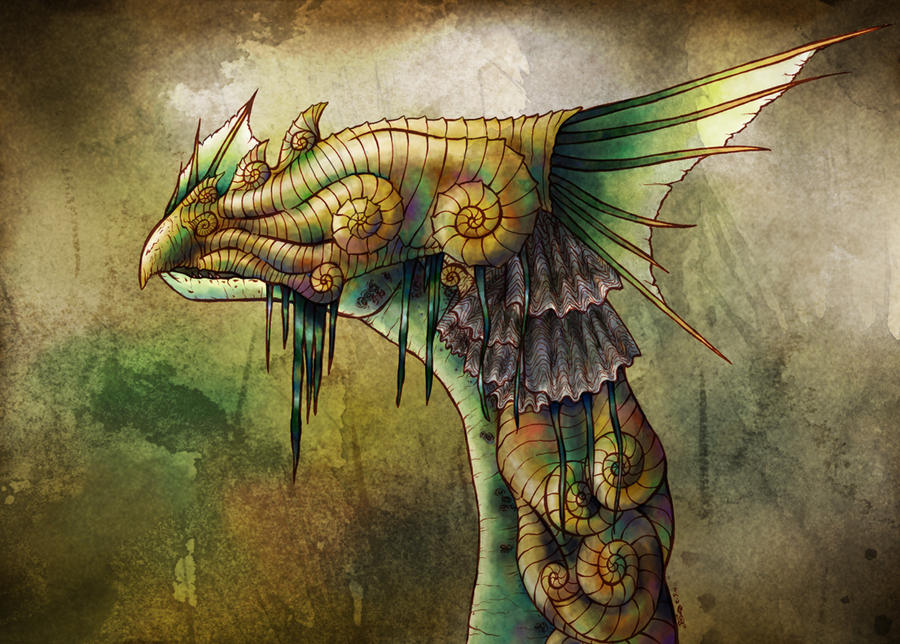 Shell Serpent Sea Shell Serpent by pionpi on DeviantArt