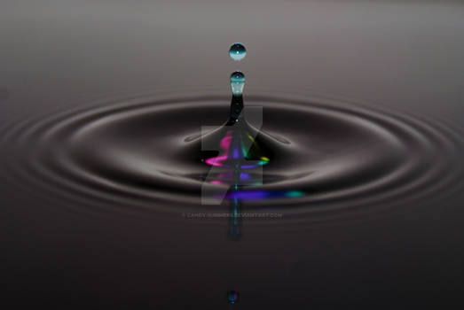 Rainbow Water Drop