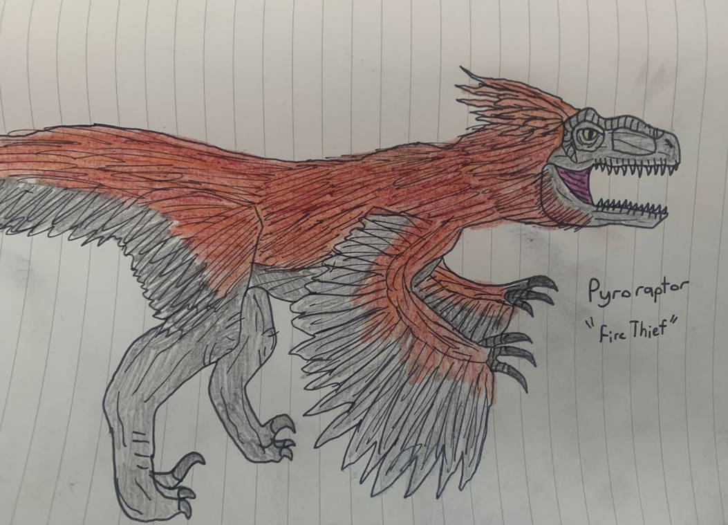 Pyroraptor by TitanTamer17 on DeviantArt
