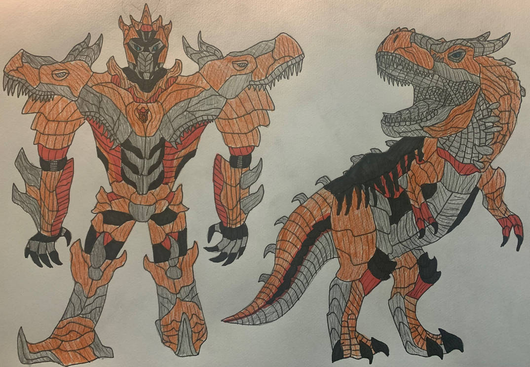 Power Ranger Grimlock Grimlock by TitanTamer17 on DeviantArt