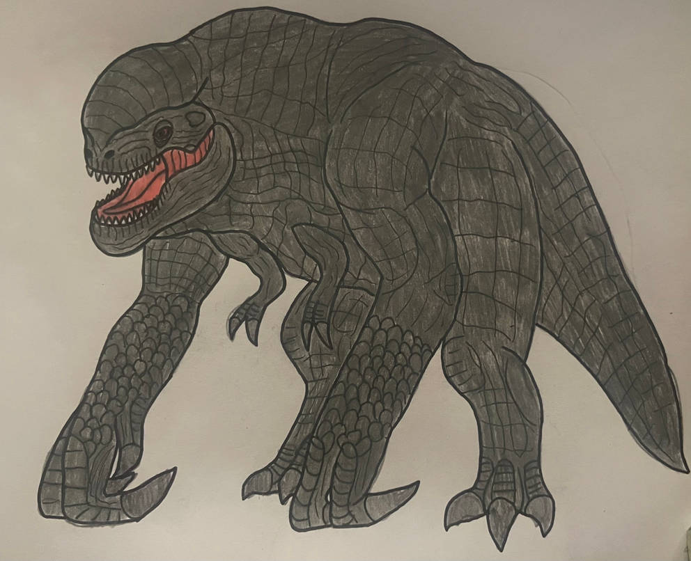 Mutant Dinosaur ''D-Rex'' by TitanTamer17 on DeviantArt