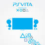 Playstation Vita Poster - Blue
