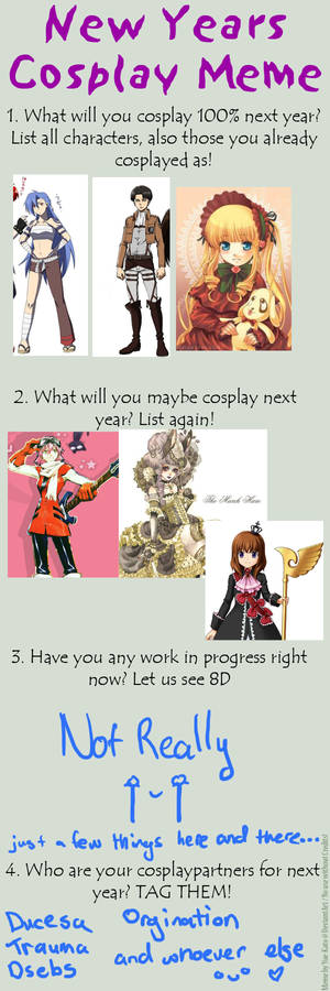 Cosplay Meme 2014!