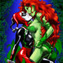 Harley Quinn kising Poison Ivy