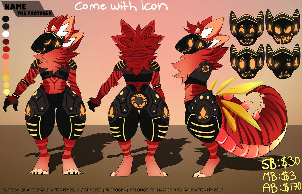 Creative Protogens Protogen design #12 auction -CLOSED by NAZAK1 on DeviantArt