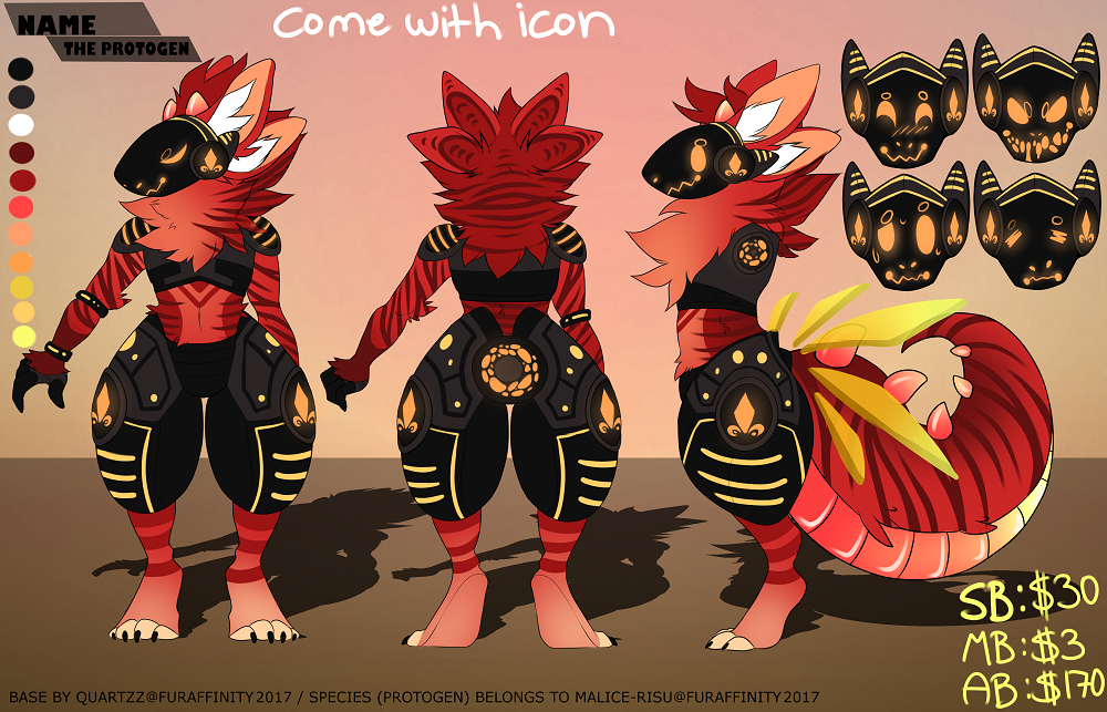 Protogen design #12 auction -CLOSED by NAZAK1 on DeviantArt
