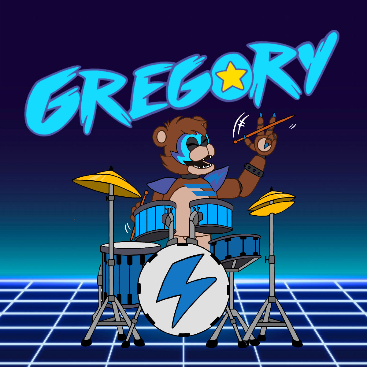 Gregory [FNaF Security Breach] Doodle by itsjustbl0op on DeviantArt