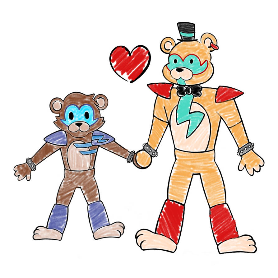 FNAF Security Breach A Cute Drawing Gift by AlAbbasi on DeviantArt