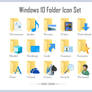 Windows 10 folder icon set