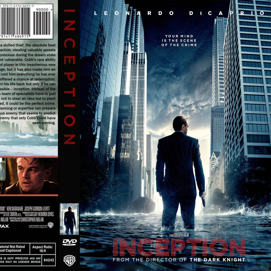 Inception Box Art by eric2b01 on DeviantArt