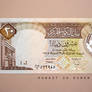 Kuwait 20 dinar banknote