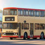 Hong Kong Olympian bus at bus station
