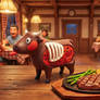 Ox meat puzzle Pixar