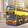 Hong Kong Duple bus cartoon duple