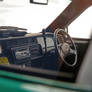 Hong Kong green taxi scale model