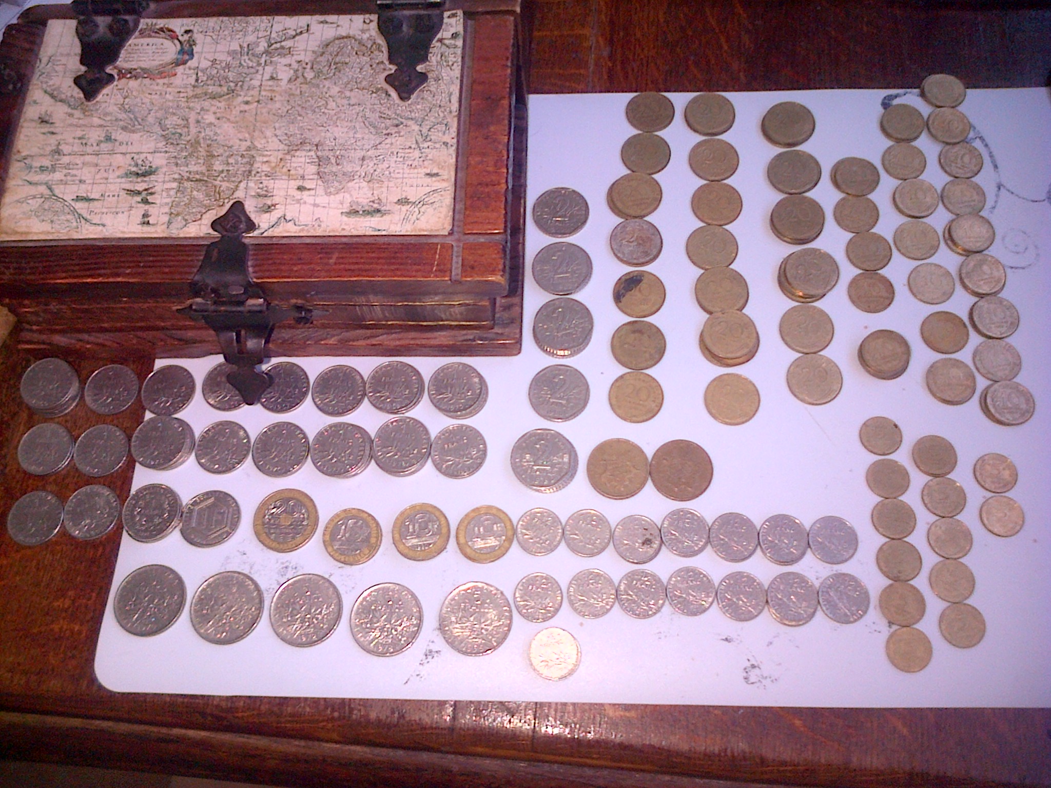 Collection de monnaie