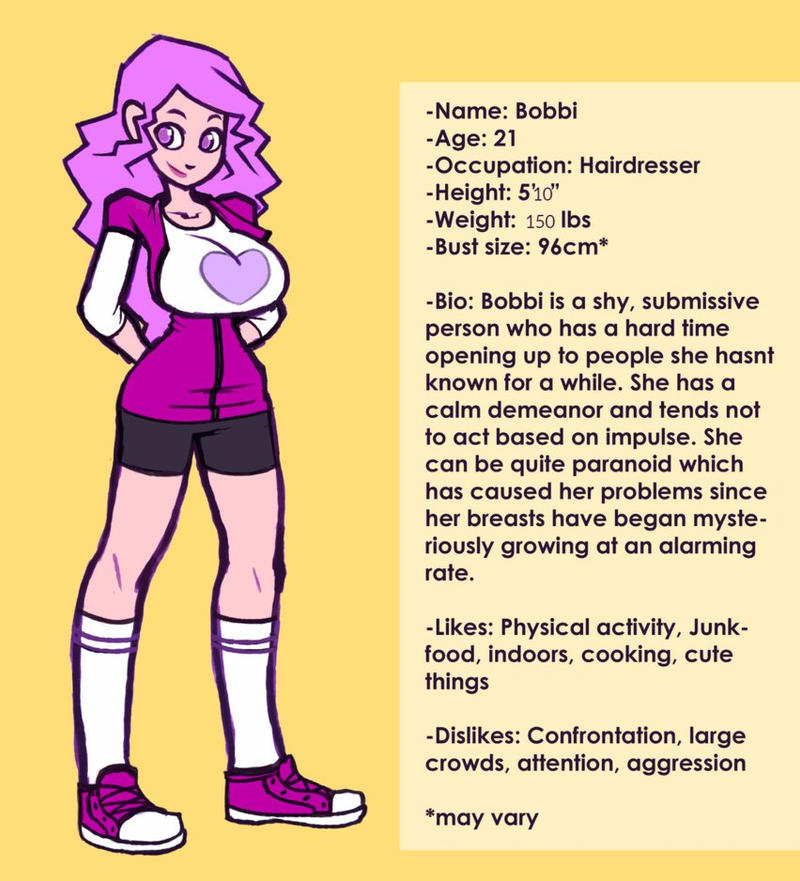 Bobbi - Profile by Ruff-Sketches on DeviantArt