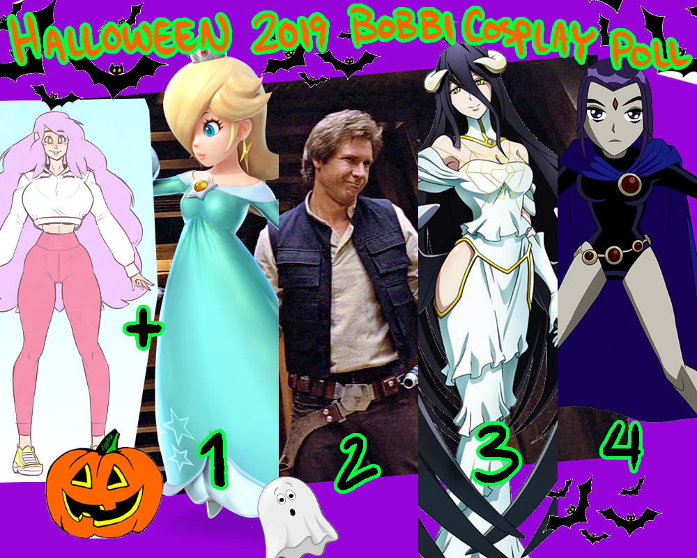 Halloween 2019 Bobbi Costume Poll! by Ruff-Sketches on DeviantArt