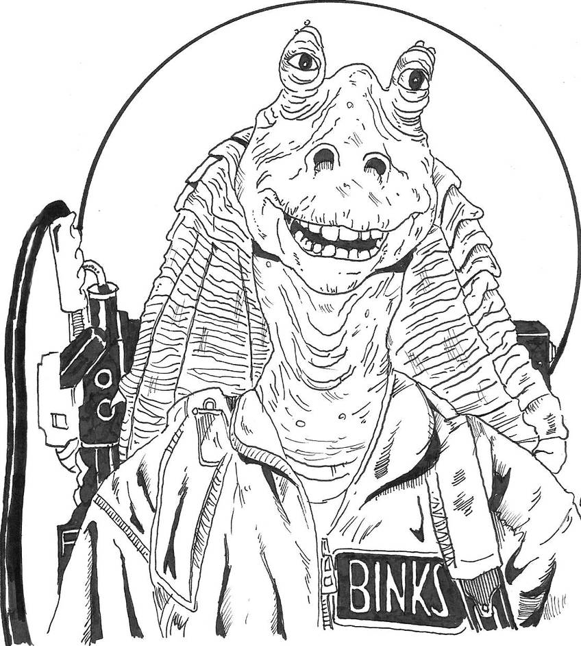 Binks Buster by Venkman007 on DeviantArt