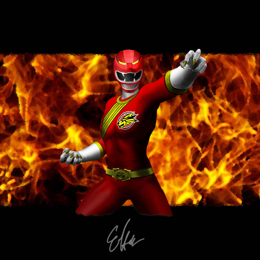Red Lion Power Ranger by MadManny510 on DeviantArt
