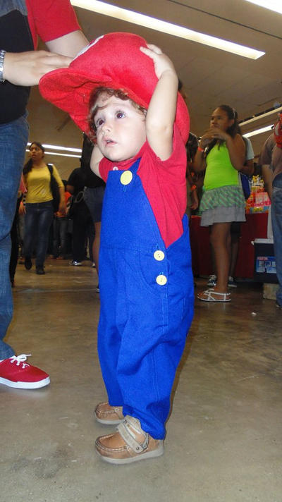 mario cosplay - frijol