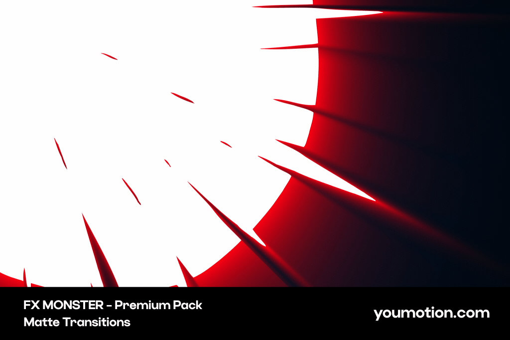 Matte Fx Matte Transitions part 6 | FX MONSTER Premium Pack by StudioYM on ...