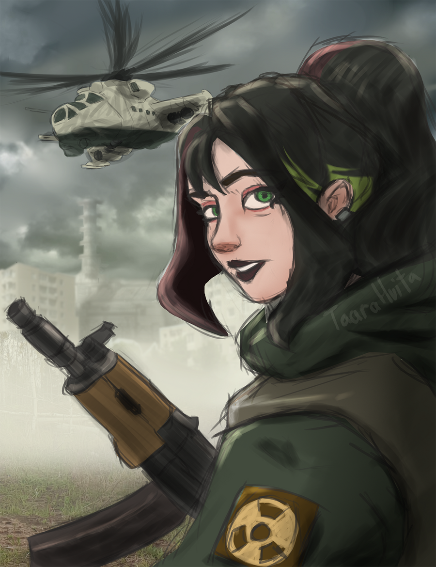 Helsie in the Zone - STALKER x Fortnite fanfic