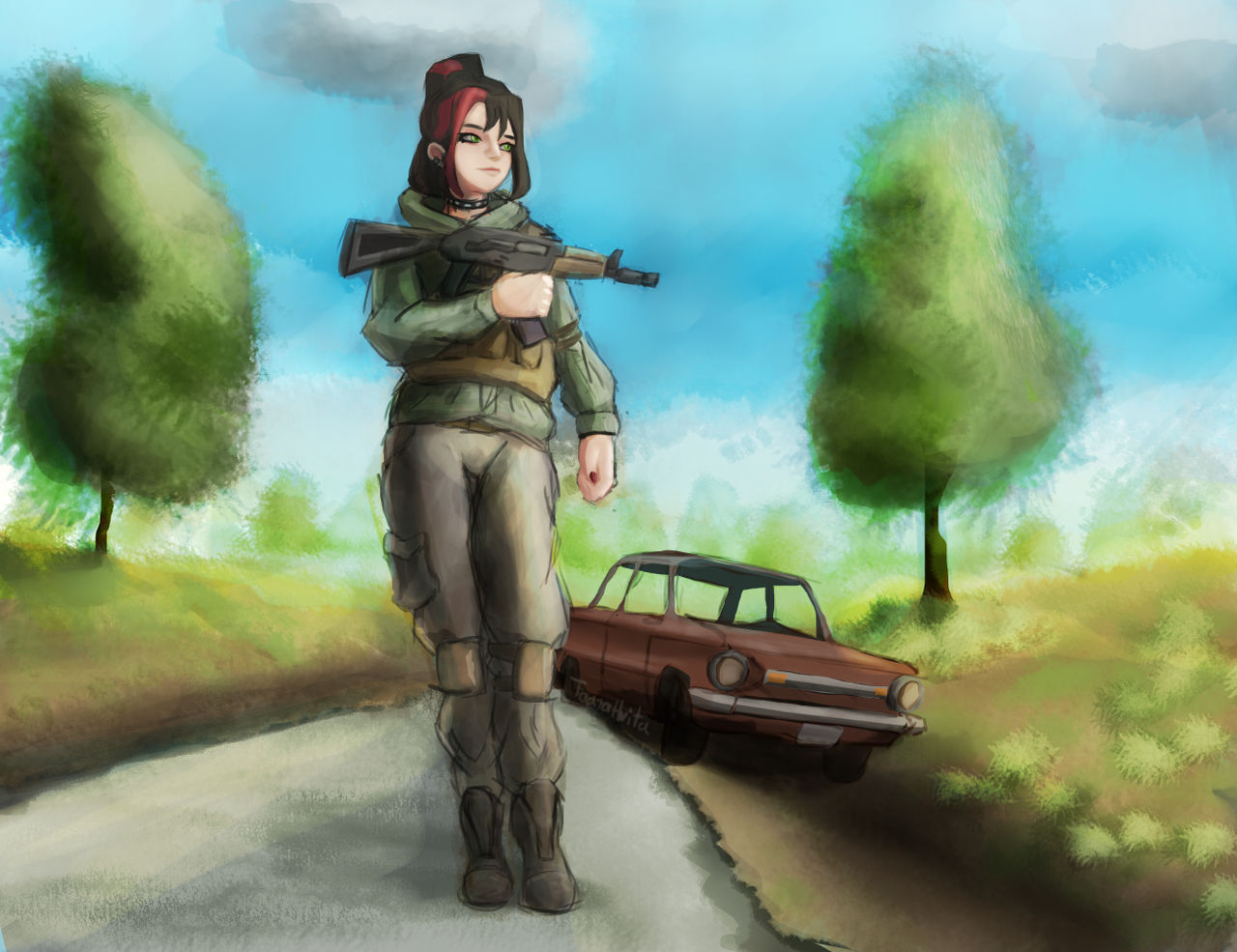 Fortnite x S.T.A.L.K.E.R - Helsie in the Zone Ch2