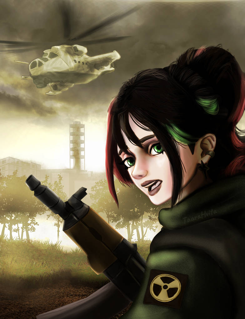 Helsie in the Zone cover art rework